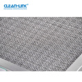 Clean-Link Pleated Synthetic Fiber Panel G4 Air Filter with High Dust Holding Capacity